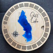 Load image into Gallery viewer, Cribbage board Gull Lake , Alberta