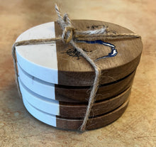 Load image into Gallery viewer, Branch  Lake, SK set of 4 Coasters