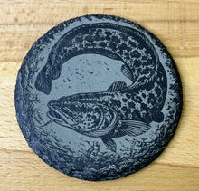 Load image into Gallery viewer, “Burbot”, Slate Coaster