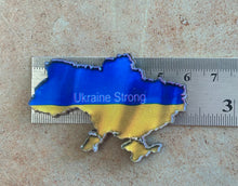 Load image into Gallery viewer, Ukraine Strong. Magnet.