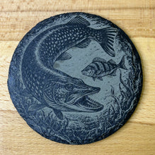 Load image into Gallery viewer, “Pike”, Slate Coaster