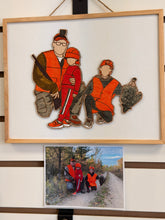 Load image into Gallery viewer, Custom Minimalist Wooden Portrait – From Your Photo or Idea