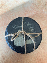 Load image into Gallery viewer, Waterhen Lake , SK Slate Coasters
