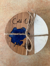 Load image into Gallery viewer, Cold Lake, AB, SK set of 4 Coasters