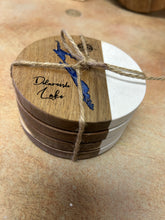 Load image into Gallery viewer, Delaronde Lake, SK set of 4 Coasters