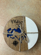 Load image into Gallery viewer, Makwa Lake, SK set of 4 Coasters
