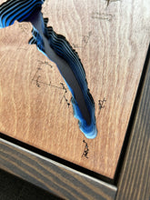 Load image into Gallery viewer, Red Deer Lake , Alberta 3D Wood Map (10x13”)