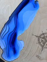 Load image into Gallery viewer, Helene Lake , Saskatchewan 3D Wood map