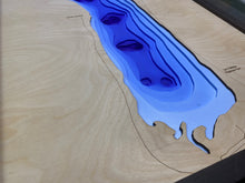 Load image into Gallery viewer, Lac Pelletier , Saskatchewan 3D Wood Map