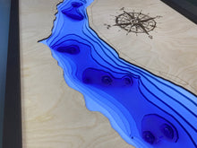 Load image into Gallery viewer, Lac Pelletier , Saskatchewan 3D Wood Map
