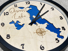 Load image into Gallery viewer, 14in Wall Clock Onion Lake , SK
