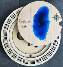 Load image into Gallery viewer, Cribbage board Brightsand Lake , Saskatchewan
