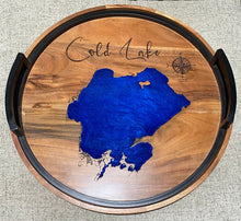 Load image into Gallery viewer, Round Tray Cold Lake
