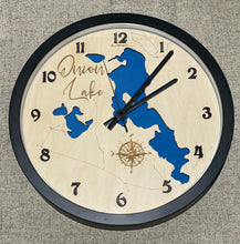 Load image into Gallery viewer, 14in Wall Clock Onion Lake , SK
