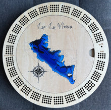 Load image into Gallery viewer, Cribbage board Lac La Nonne , Alberta
