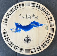 Load image into Gallery viewer, Cribbage board Lac Des Iles , Saskatchewan
