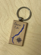Adams Lake, BC Keychain