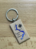 Boundary Dam, Reservoir, Saskatchewan, Keychain
