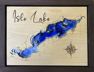 Isle Lake , Alberta (10x13”)