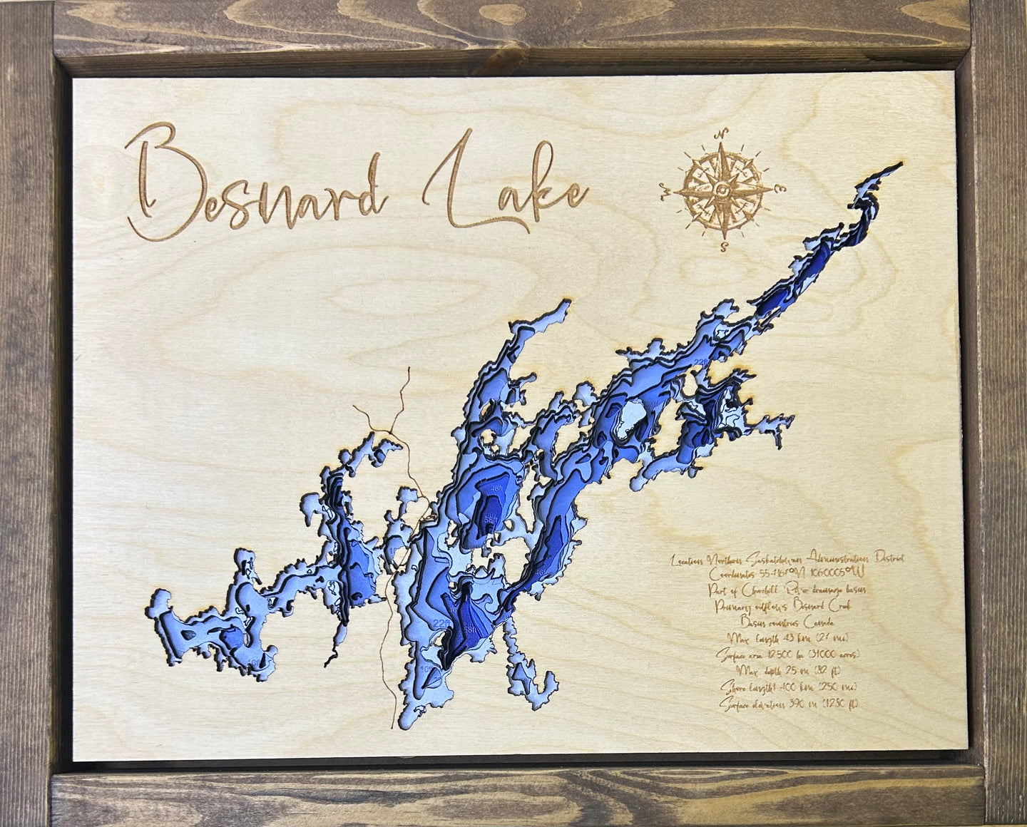 Besnard Lake , Saskatchewan (10x13”)