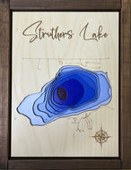 Struthers Lake  , Saskatchewan (10x13”)