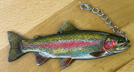 Rainbow Trout 2x5” , Keychain