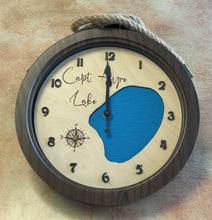 Load image into Gallery viewer, Capt. Ayre Lake, Alberta, 12in Wall Clock
