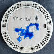 Cribbage board Moose Lake , Alberta