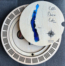Load image into Gallery viewer, Cribbage board Little Beaver Lake , Alberta
