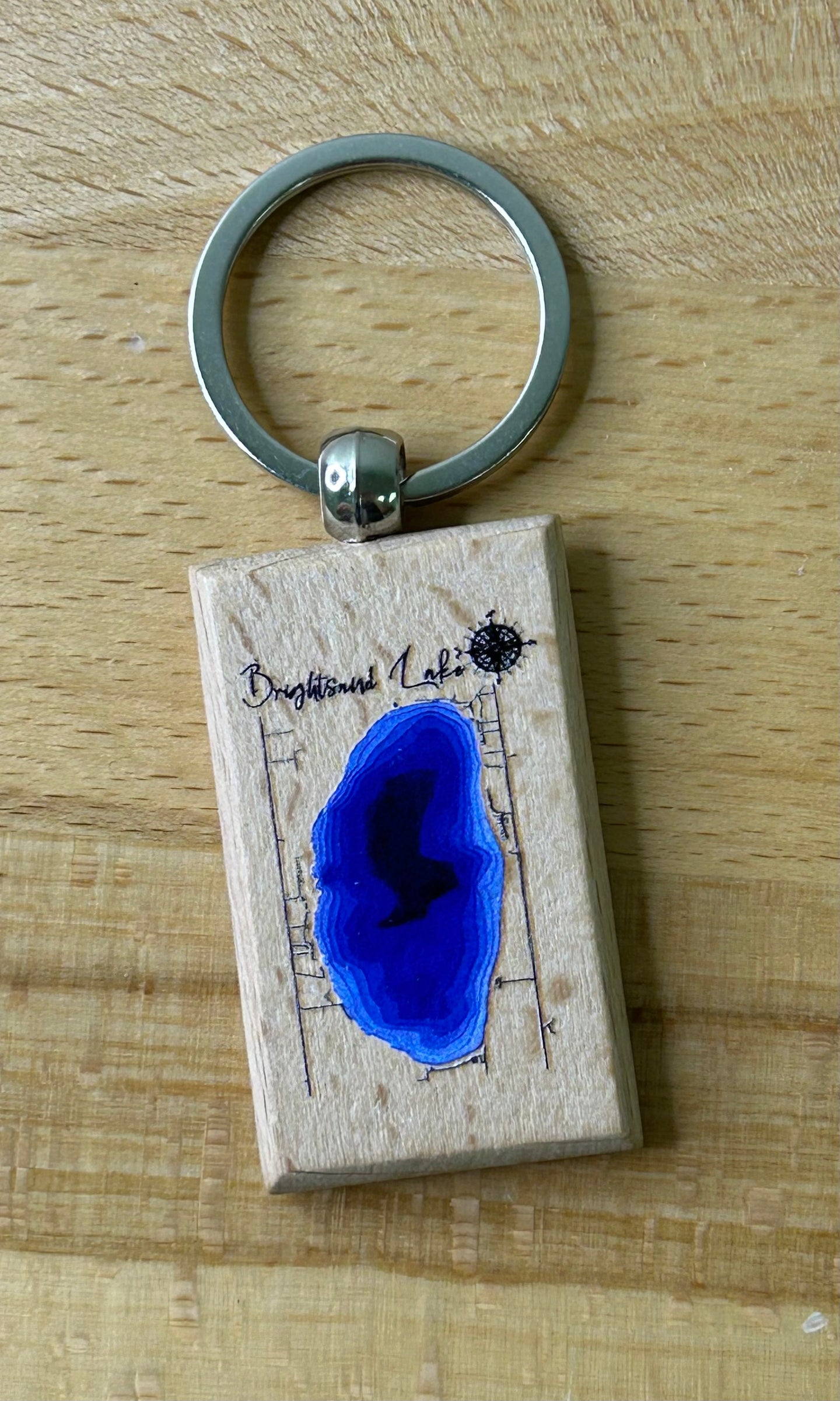 Brightsand Lake, SK Keychain