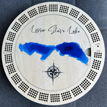 Load image into Gallery viewer, Cribbage board Lesser Slave Lake , Alberta
