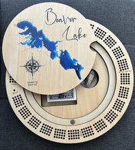 Load image into Gallery viewer, Cribbage board Beaver Lake , AB
