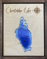 Christopher Lake , Saskatchewan (10x13”)