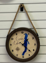 Load image into Gallery viewer, Lucien Lake , Saskatchewan 12in Wall Clock
