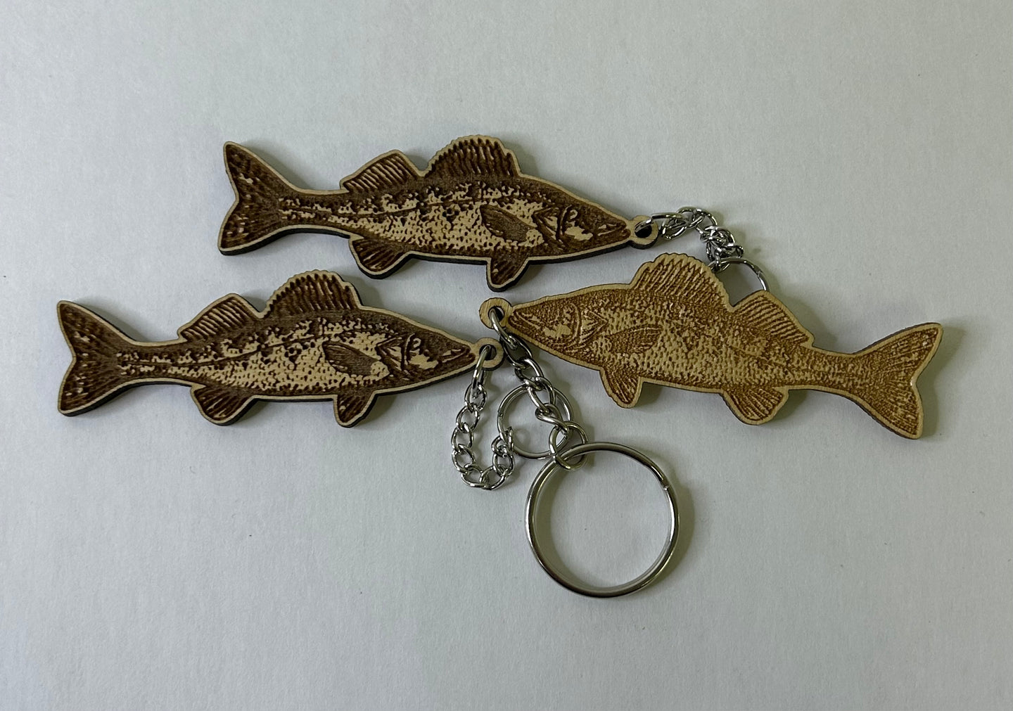 Walleye Fish , Keychain