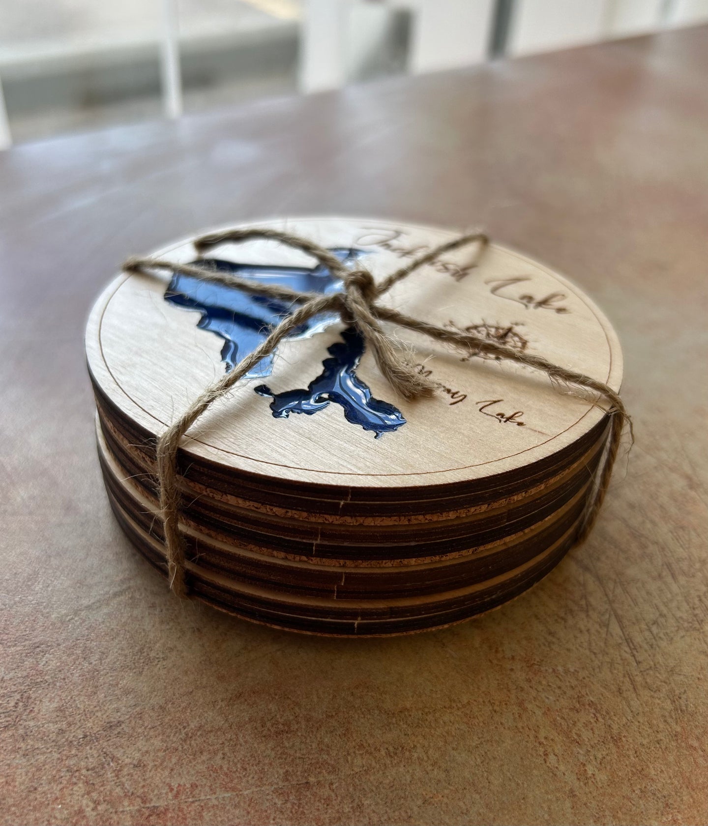 Jackfish Lake, SK set of 4 Coasters