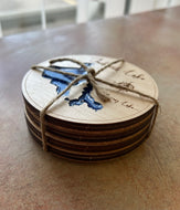 Jackfish Lake, SK set of 4 Coasters