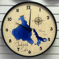 Jackfish Lake , SK 20in Wall Clock