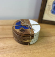 Load image into Gallery viewer, Little Fishing Lake, SK set of 4 Coasters
