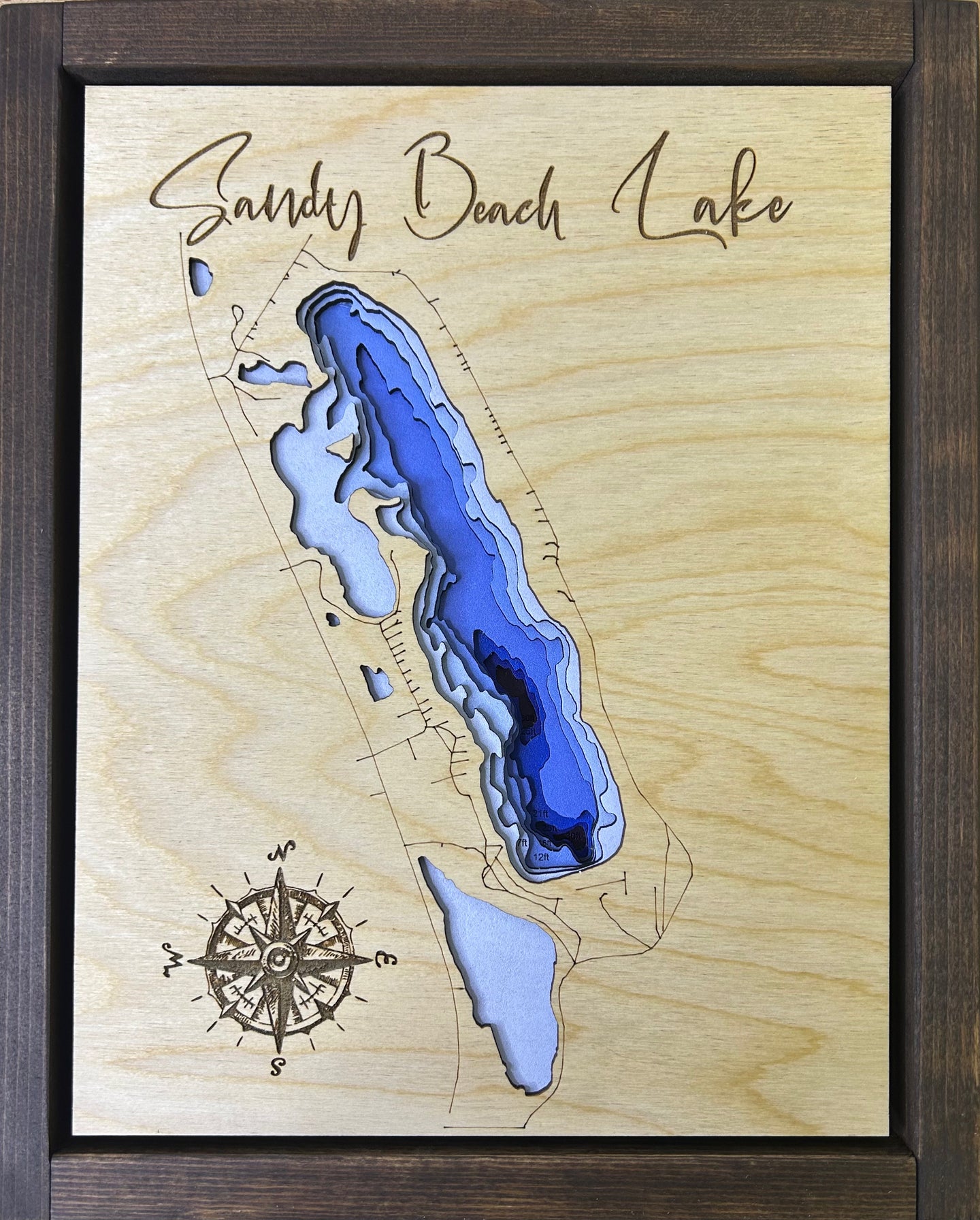 Sandy Beach Lake  , Saskatchewan (10x13”)