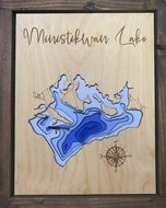 Ministikwan Lake    , Saskatchewan (10x13”)