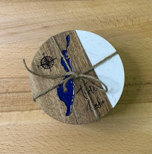 Load image into Gallery viewer, Turtle Lake, SK set of 4 Coasters

