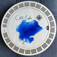 Load image into Gallery viewer, Cribbage board Cold Lake , Alberta, Saskatchewan
