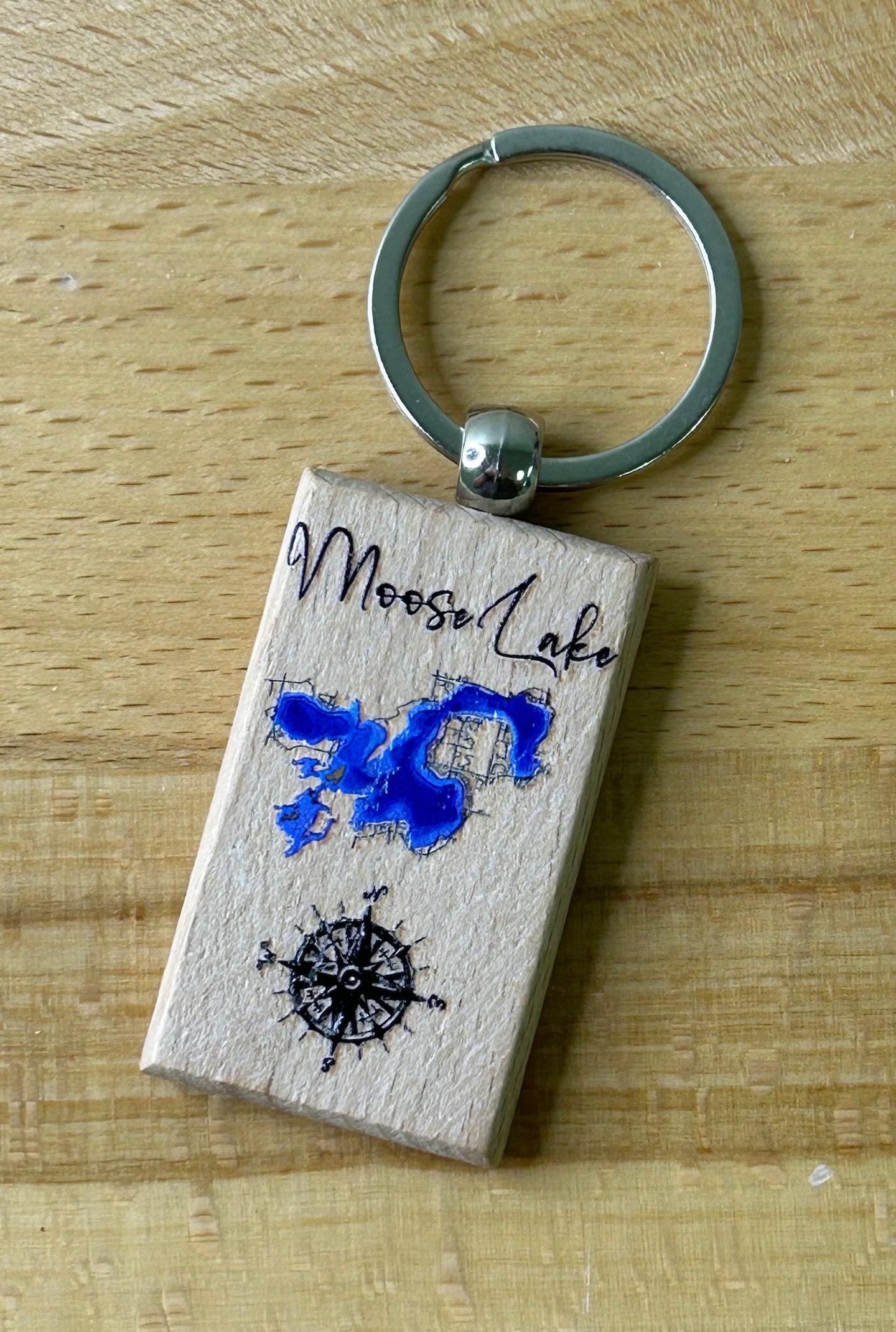 Moose Lake , AB  Keychain