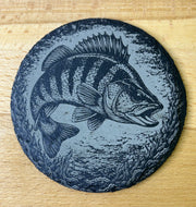 “Perch”, Slate Coaster