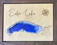 Echo Lake  , Saskatchewan (10x13”)