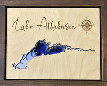 Load image into Gallery viewer, Lake Athabaska, Alberta, Saskatchewan(10x13”)
