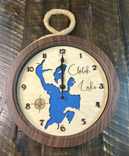 Load image into Gallery viewer, 12in Wall Clock Chitek Lake, SK
