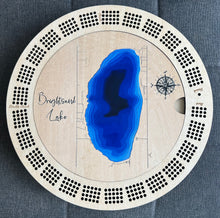 Load image into Gallery viewer, Cribbage board Brightsand Lake , Saskatchewan
