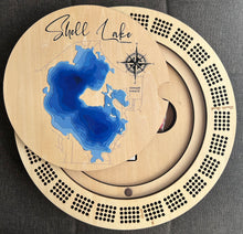 Load image into Gallery viewer, Cribbage board Shell Lake , Saskatchewan
